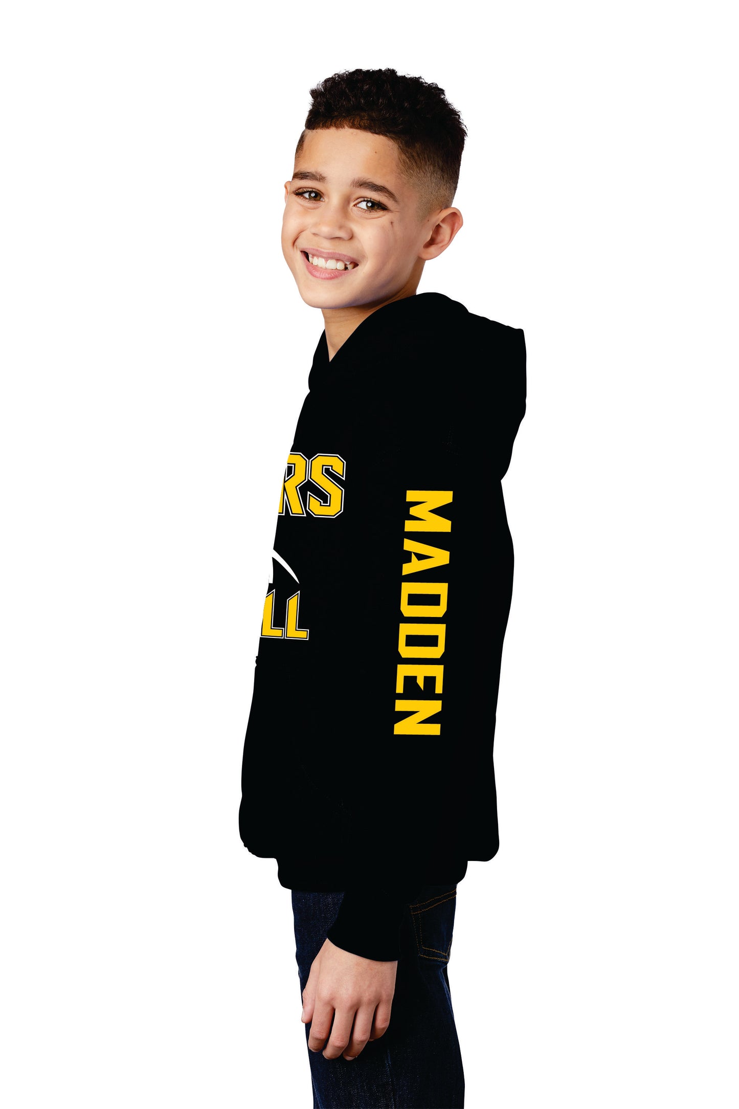 Youth Warriors Football Sweatshirt - Customized
