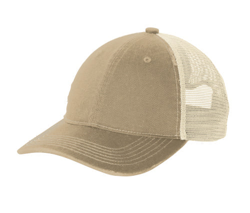Embroidered Pumpkin Khaki Hat