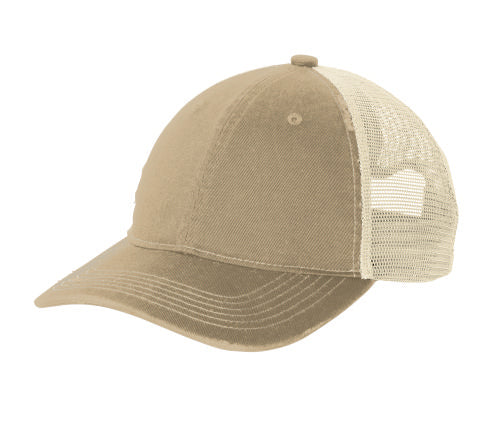Embroidered Ghost Khaki Hat