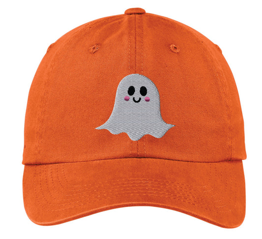 Ghost Embroidered Pigment Dyed Cap
