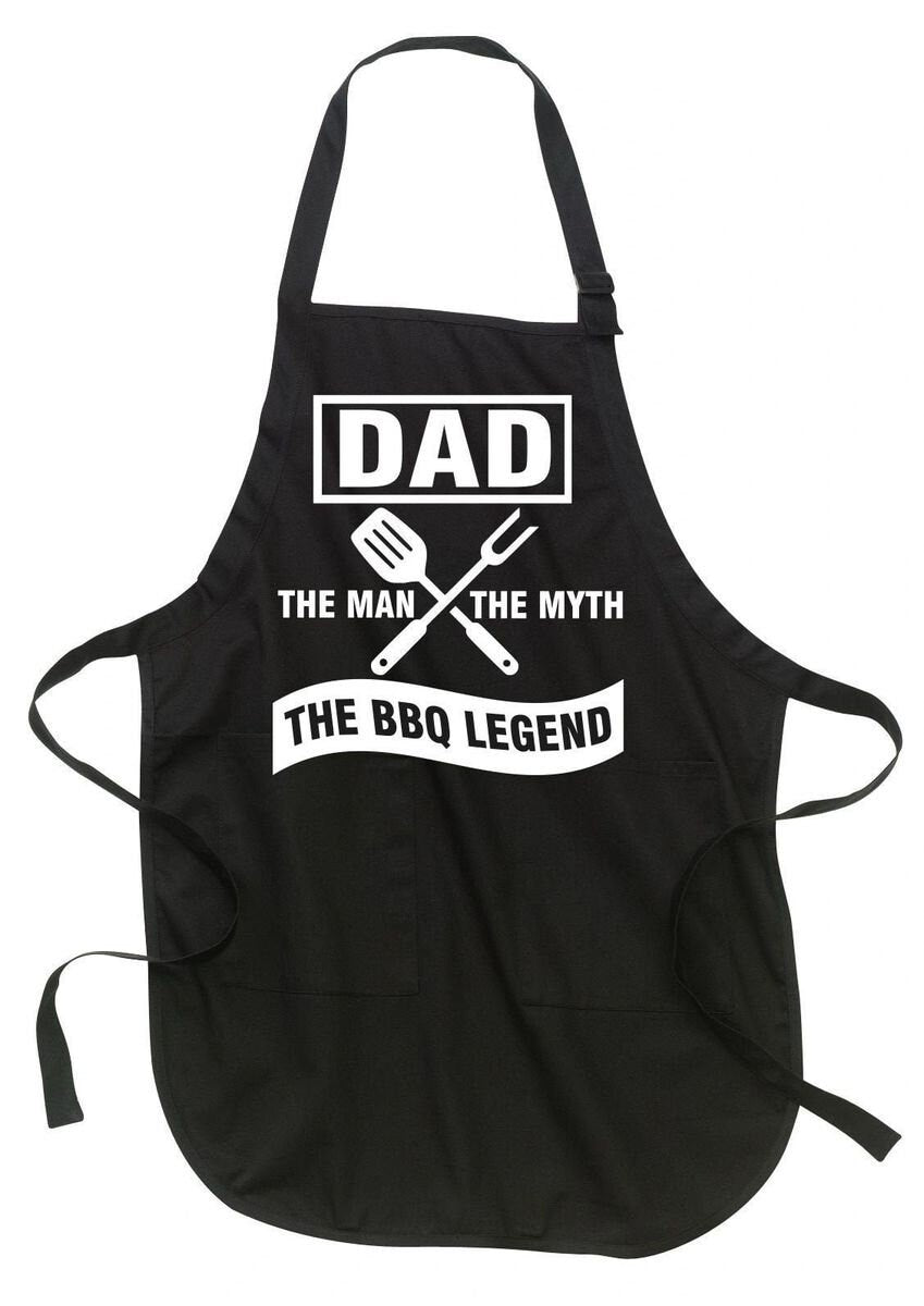 Dad Grilling Apron | The Man The Myth The BBQ Legend