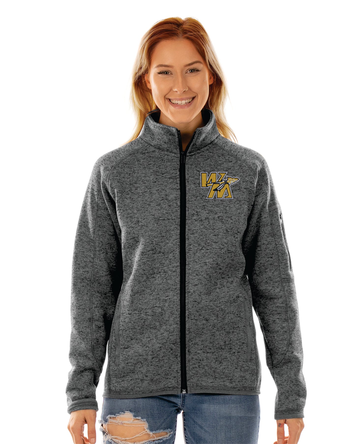 Watkins Ladies Sweater Knit Jacket
